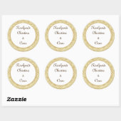 6 - 3" gunst Stickers Marokkaanse partij (Vel)