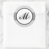 6 - 3"gunst Stickers zijn/hers diamanten bruiloft  (Tas)