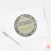 6 - 3-inch Favor Stickers ARMY ACU Camoflauge Digi (Envelop)