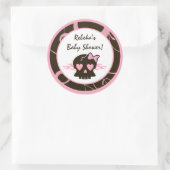 6 - 3-inch favoriete Stickers Girly Pink Punk sche (Tas)