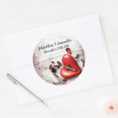 6 - 3-inch favoriete Stickers op de lange afstand  (Envelop)