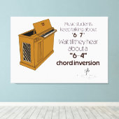 6-4 Chord Inversion Canvas Afdruk (Insitu (Houten vloer))
