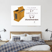 6-4 Chord Inversion Canvas Afdruk (Insitu (Slaapkamer))