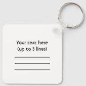 6-4 Chord Inversion Sleutelhanger (Achterkant)