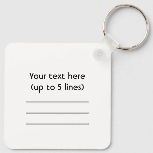 6-4 Chord Inversion  Sleutelhanger (Achterkant)