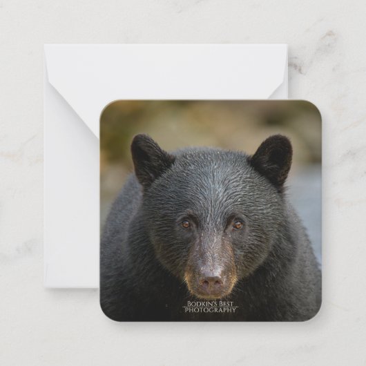 6,4 cm x 6,4 cm flat-note card notitiekaartje (Voorkant)