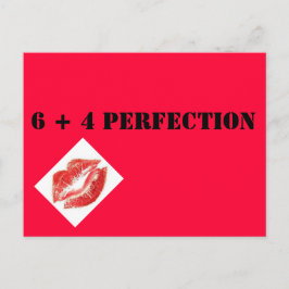 6 + 4 PERFECTIE BRIEFKAART