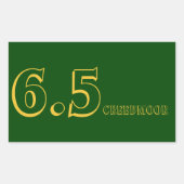 6.5 Creedmoor Ammo Sticker (Voorkant)