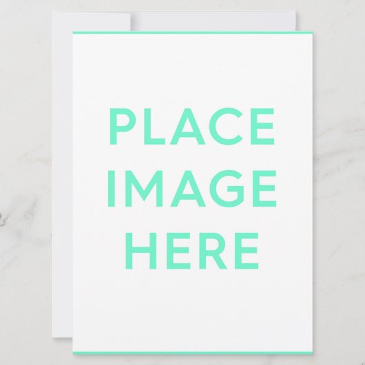 6,5 inch x 8,75 inch flat Kaart (Voorkant)