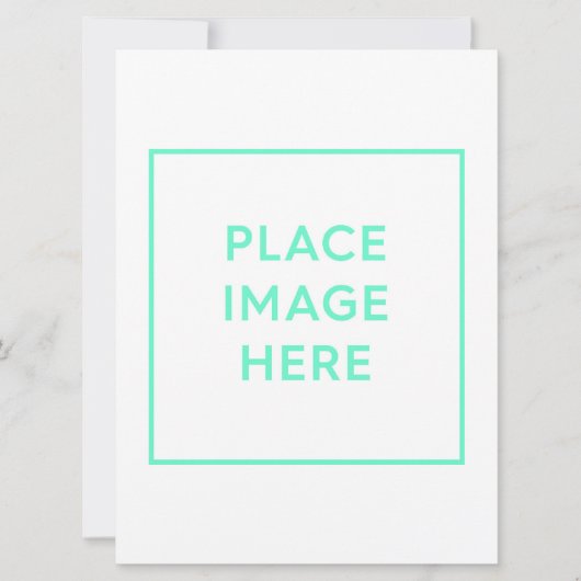 6,5-inch x 8,75-inch flatscreen-Kaart Aankondiging (Voorkant)