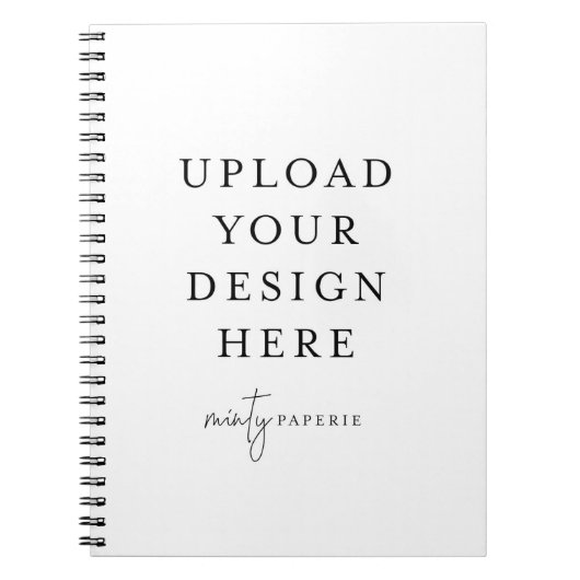 6,5-inch x 8,75-inch spiraalvormig Notitieboek (Voorkant)