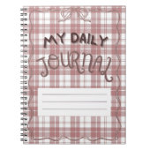 6.5" x 8.75" Classic Notebook Notitieboek (Voorkant)