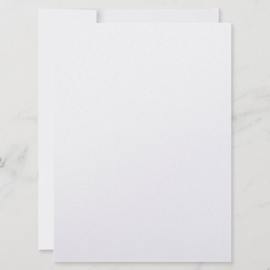 6,5 x 8,75 Gay Wedding Rainbow LGBT Pride Metallic Kaart (Achterkant)