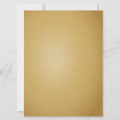 6,5 x 8,75-inch Beach Wedding Invitation Kaart (Achterkant)
