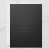 6,5 x 8,75-inch Gold Royal Queen Crown Vrijgezelle Kaart (Achterkant)