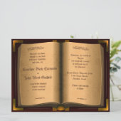 6,5 x 8,75-inch  leerlingenboek met ouderwetse kra kaart (Staand voorkant)