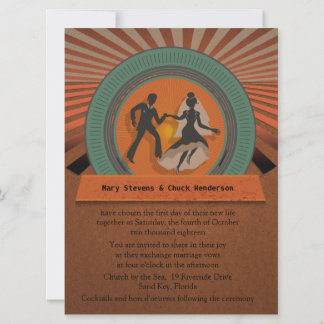 6,5 x 8,75-inch Retro Style Kaart