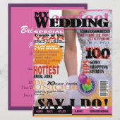 6.5x8.75 het Hoesje van het Tijdschrift van het hu Kaart (Voorkant / Achterkant)