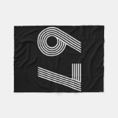 6-67 Minimalistisch ontwerp _2 Fleece Deken (Voorkant (Horizontaal))