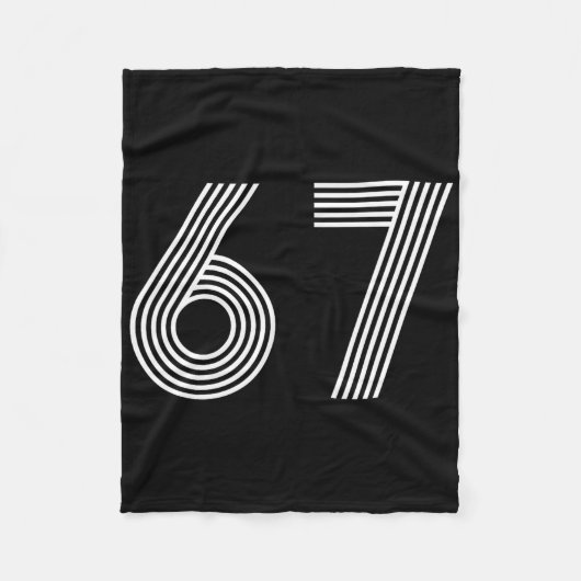 6-67 Minimalistisch ontwerp _2 Fleece Deken (Voorkant)