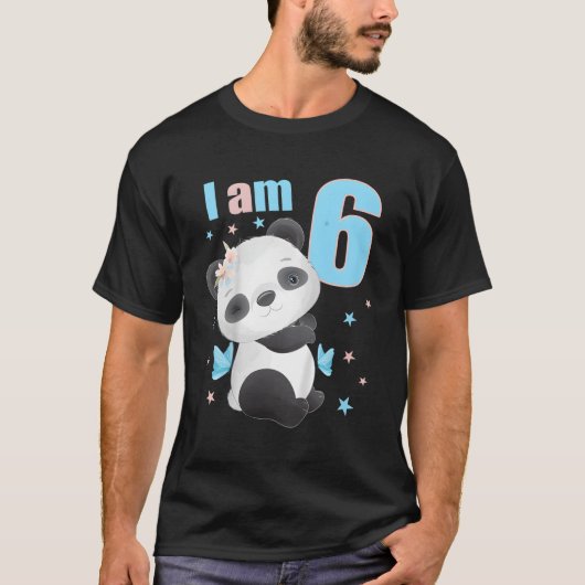 6 6 Panda T-shirt (Voorkant)