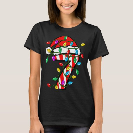 6 7 67 Meme Six Seven Snoep Grappig Kerst Koppel T-shirt (Voorkant)