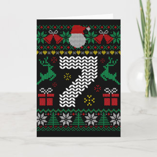 6 7 67 Meme Zes Zeven Grappig Kerstmis Lelijk Paar Kaart