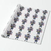 6-7 7-6 George Washington Six Seven Meme 67 Trend Cadeaupapier (Uitgerold)