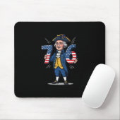 6-7 7-6 George Washington Six Seven Meme Gen Alpha Muismat (Met muis)