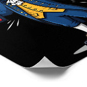 6-7 7-6 George Washington Six Seven Meme Gen Alpha Poster (Hoek)