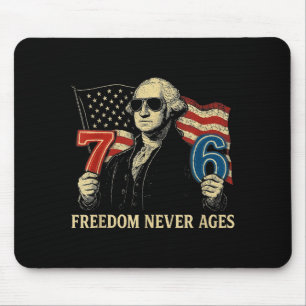 6-7 7-6 George Washington Vrijheid Ontwerp Voor On Muismat