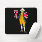 6 7 7 6 George Washington Zes Zeven  Muismat (Met muis)