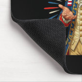 6-7 7-6 George Washington Zeven Zes Grappig 4 juli Muismat (Hoek)