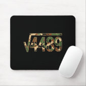 6 7 Army Pattern Meme Square Root 4489 Slang Math Muismat (Met muis)
