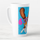 6 7 Basset Hound underwater with fish  Latte Mok (Linkerhoek)