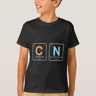 6 7 Brainrot 67 Meme Wetenschap Periodiek Systeem T-shirt