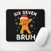 6 7 Bruh Kerst Gingerbread 67 Brainrot Jongens Fu Muismat (Met muis)