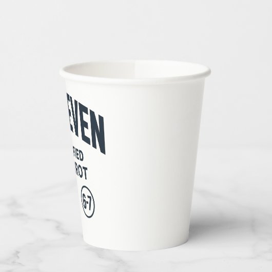 6 7 Certified Brain Rot Papieren Bekers (Links)