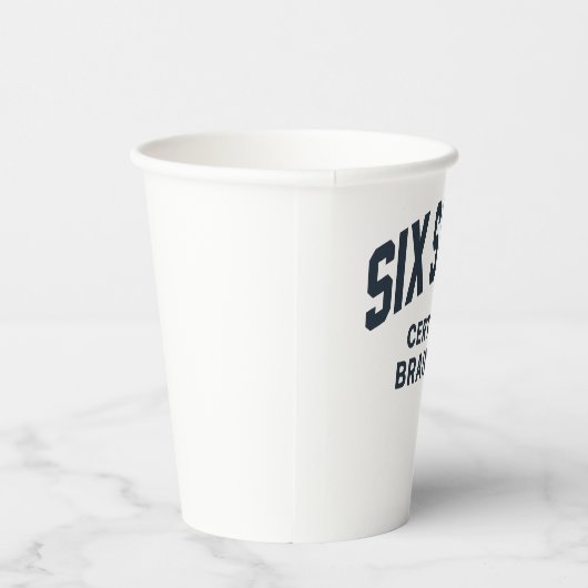 6 7 Certified Brain Rot Papieren Bekers (Rechts)