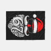 6 7 Christmas 67 Santa Six Seven Christmas Boys Te Fleece Deken (Voorkant (Horizontaal))