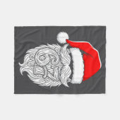 6 7 Christmas 67 Santa Six Seven Christmas Boys Te Fleece Deken (Voorkant (Horizontaal))