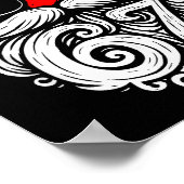 6 7 Christmas 67 Santa Six Seven Christmas Boys Te Poster (Hoek)