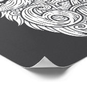 6 7 Christmas 67 Santa Six Seven Christmas Boys Te Poster (Hoek)