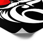 6 7 Christmas 67 Santa Six Seven Christmas  Poster (Hoek)