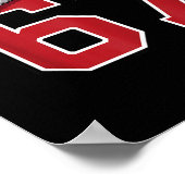 6 7 Christmas 67 Santa Six Seven Funny Christmas B Poster (Hoek)