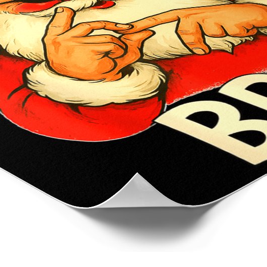 6 7 Christmas 6 7 Bruh Gen Alpha Christmas Gen Alp Poster (Hoek)