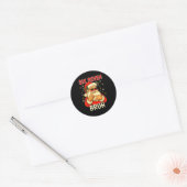 6 7 Christmas 6 7 Bruh Gen Alpha Christmas Gen Alp Ronde Sticker (Envelop)