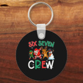 6 7 Christmas 6 7 Squad Gen Alpha Christmas Gen Al Sleutelhanger (Voorkant)