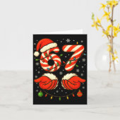 6-7 Christmas Squad Funny 67 Six Seven Meme Xmas 6 Kaart (Gele Bloem)