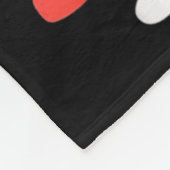 6 7 Cookies Later Still No Santa Funny Six Seven M Fleece Deken (Hoek)